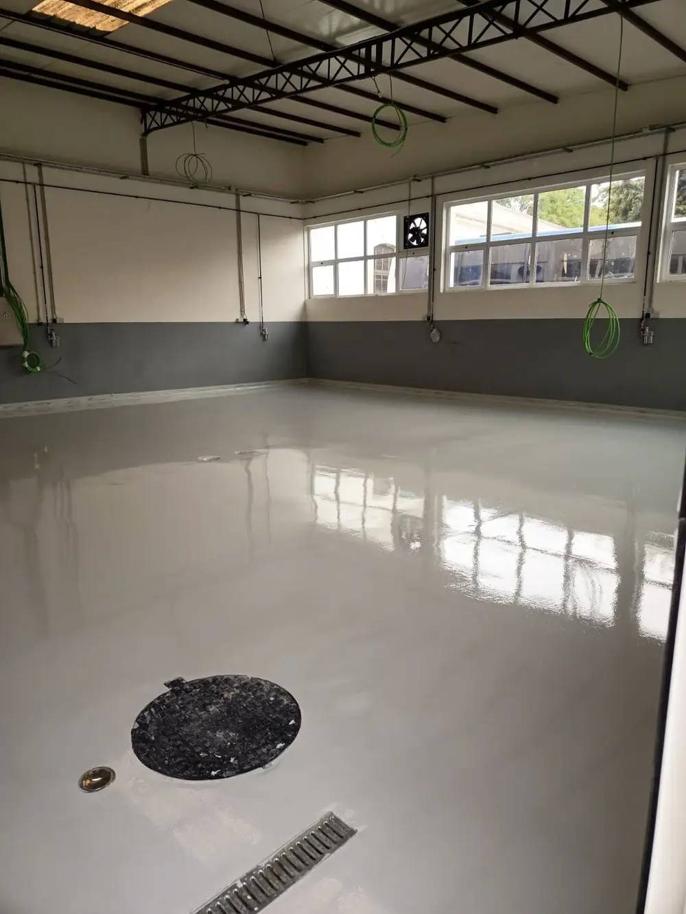 Pavimento autonivelante na Casa Pia Lisboa