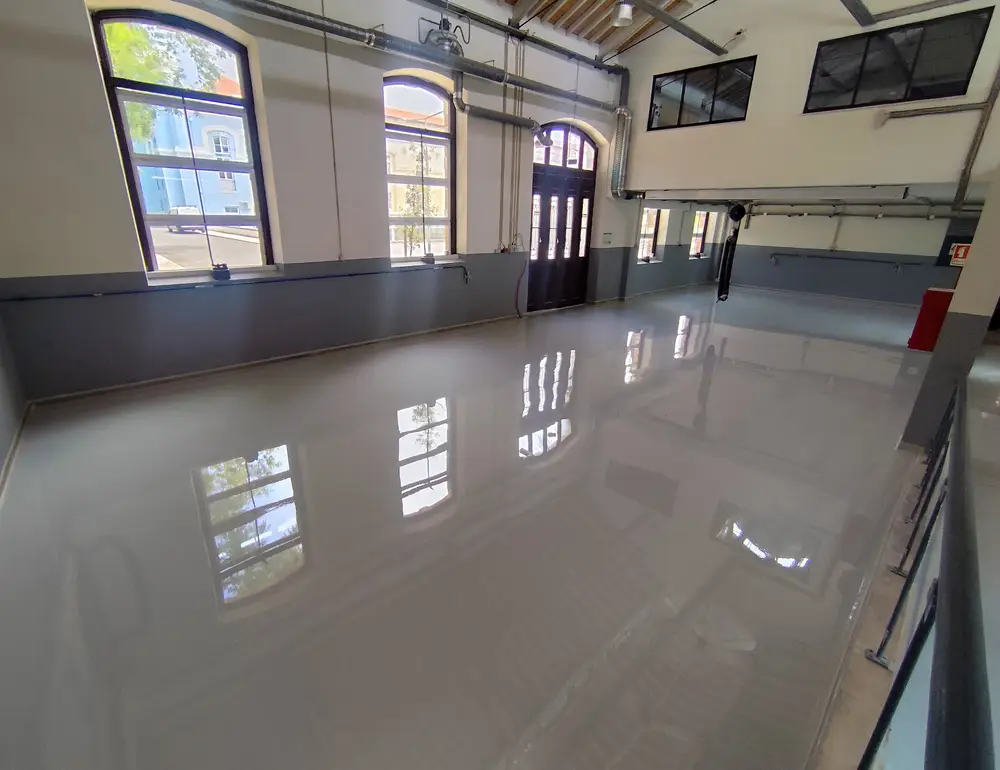 Pavimento condutivo na Casa Pia Lisboa