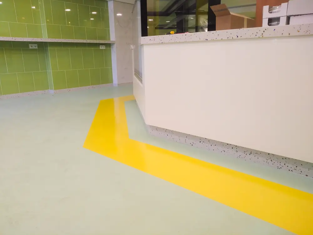 Pavimento em pastelaria