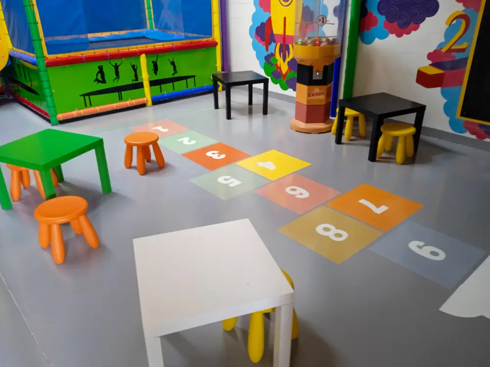 Pavimento no Trakinas Park